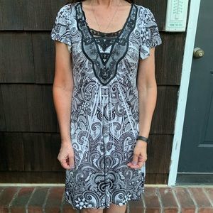 Apt. 9 Black and White Dress